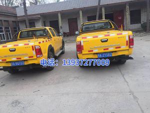 湖北省天門市**設施管理局胡科長與我司成功研制出新型皮卡清淤疏浚工程車，下水道疏通機，管道清理機